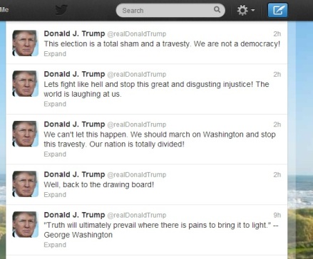 Trump's Twitter Temper Tantrum